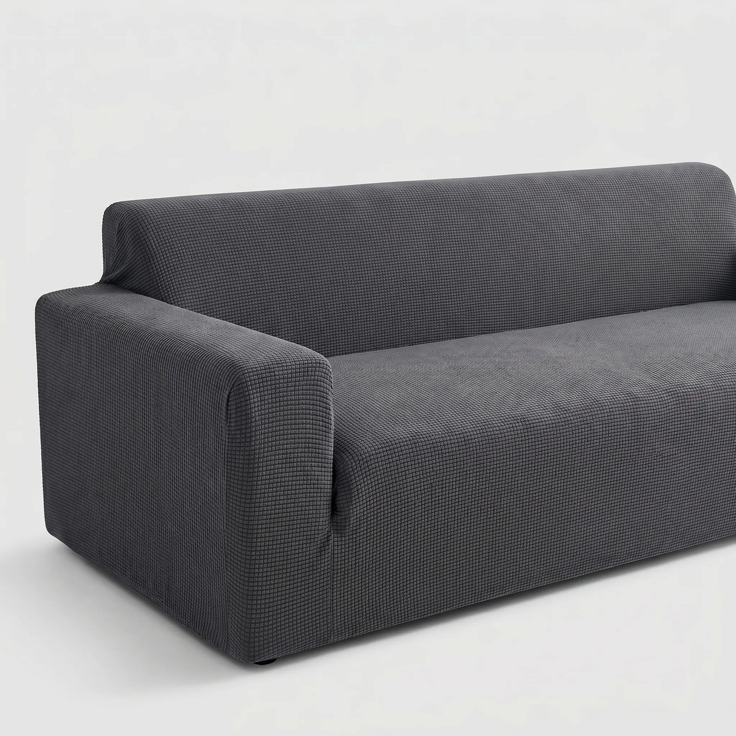 Loungeria - Ribbed Stretch Sofa Cover