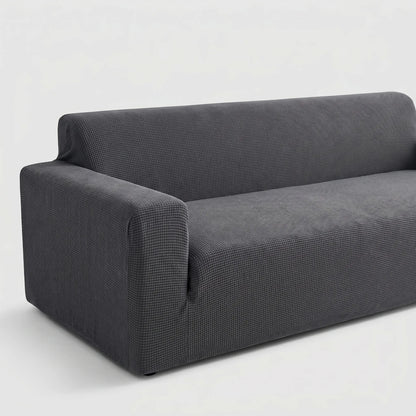Loungeria - Ribbed Stretch Sofa Cover