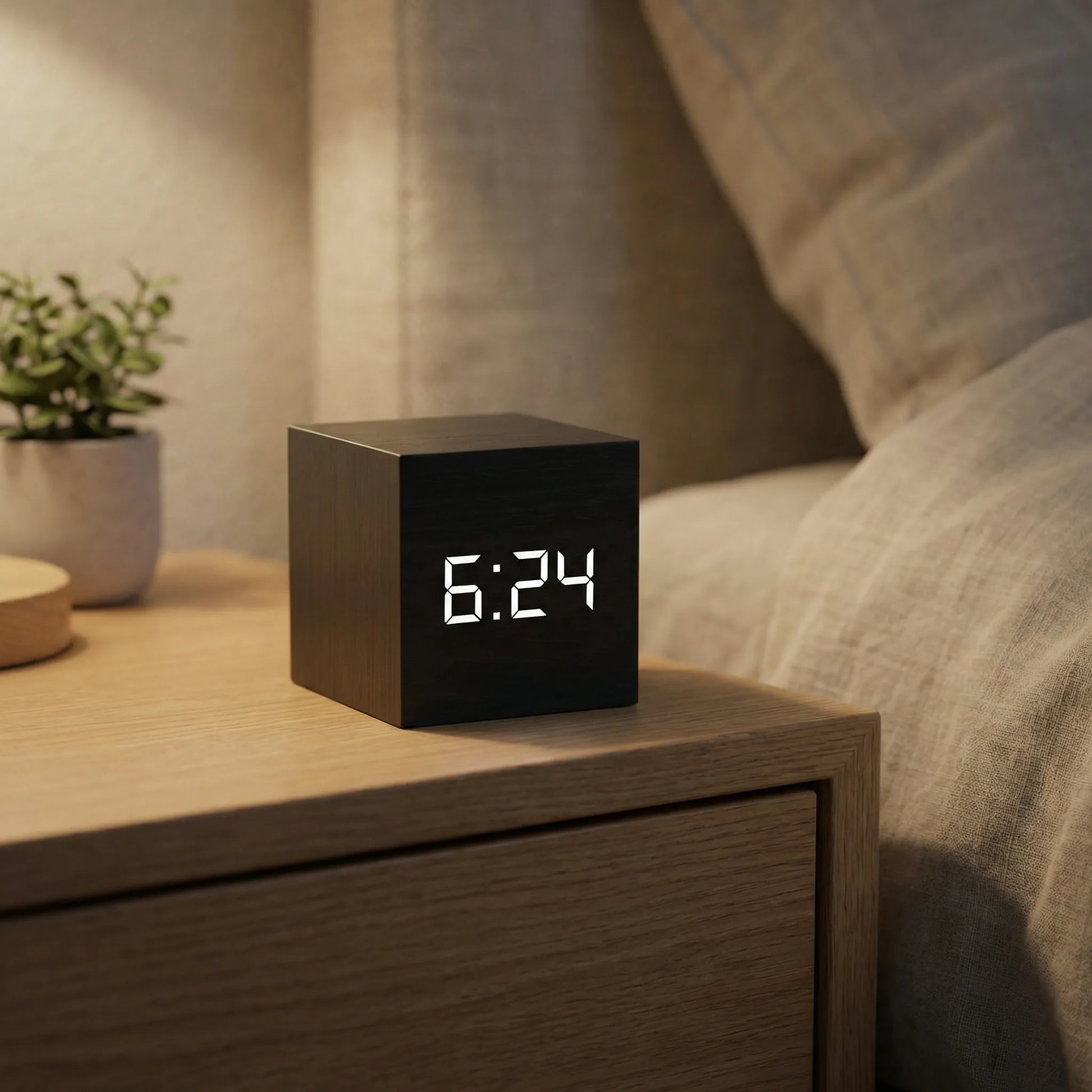 Lumicube - Compact Square Digital Clock