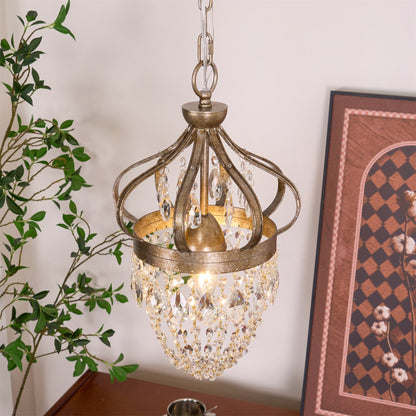 LuminaCrown - Tear-Drop Chandelier