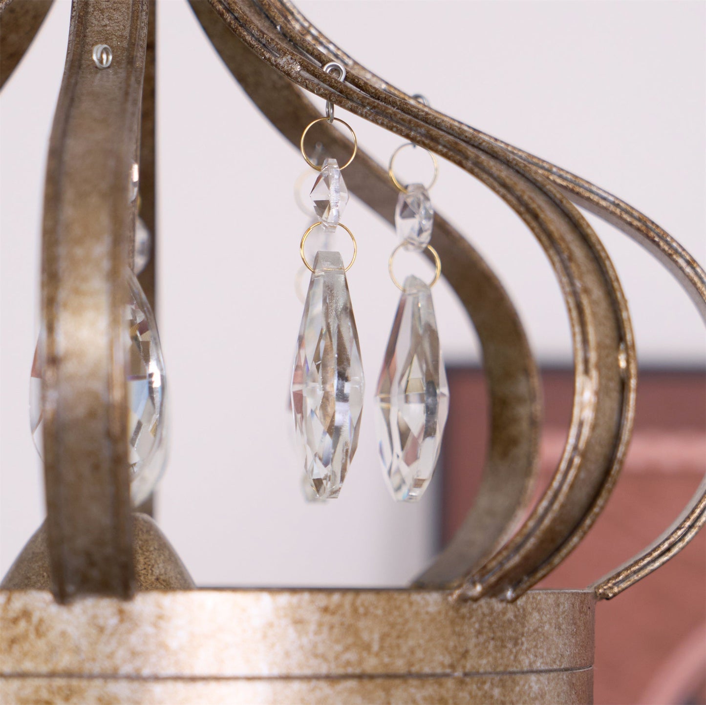 LuminaCrown - Tear-Drop Chandelier