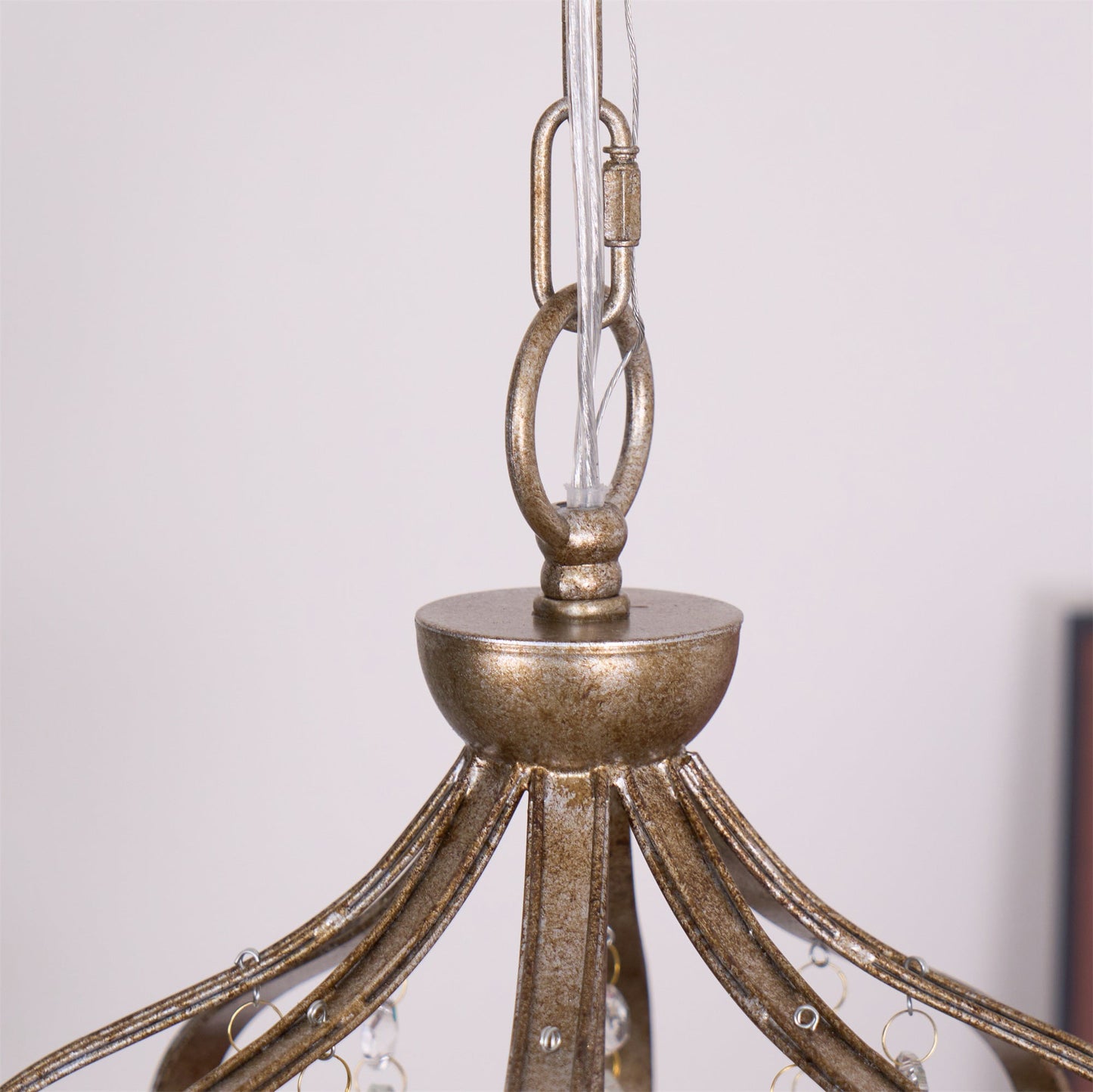 LuminaCrown - Tear-Drop Chandelier