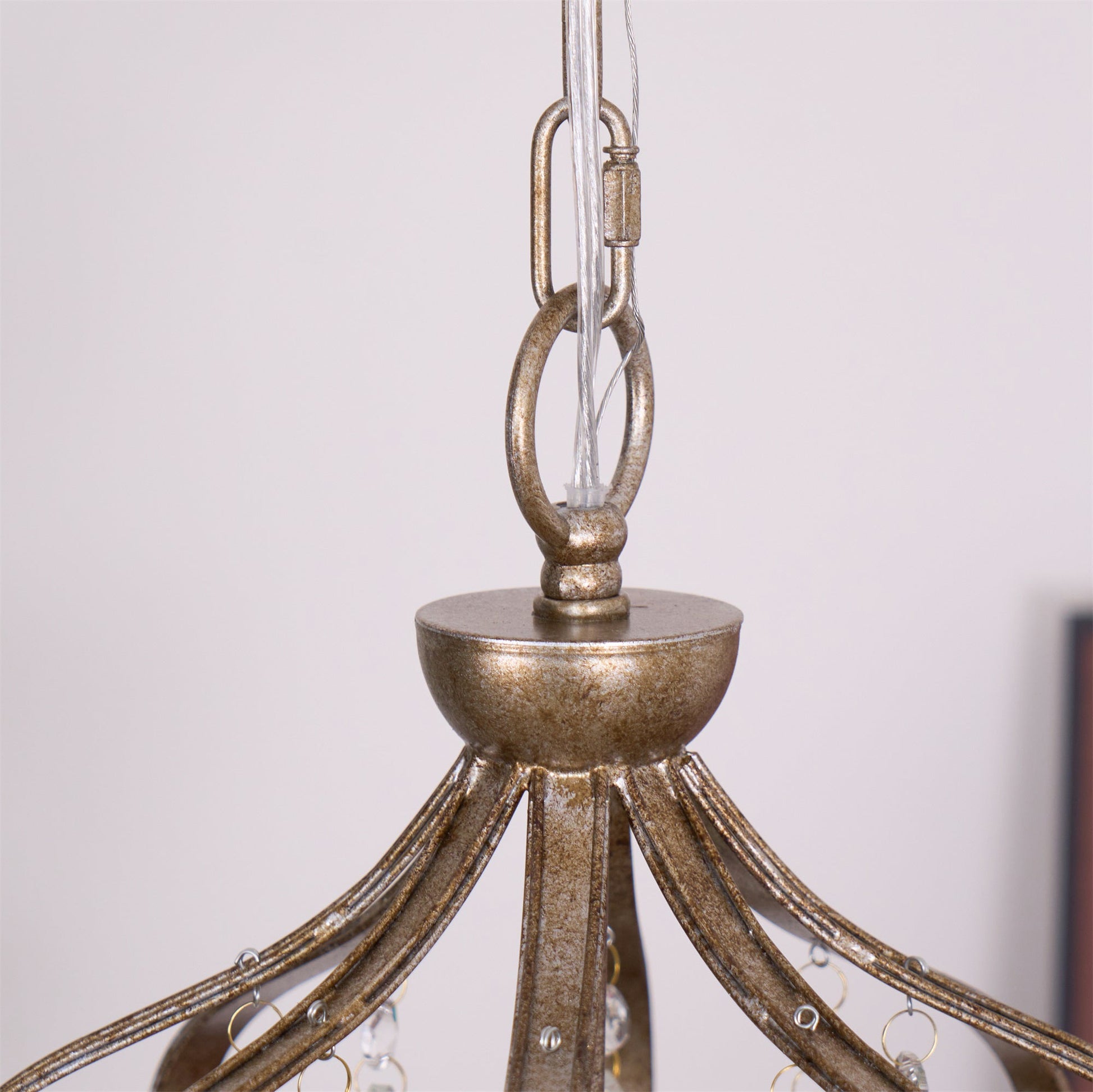 LuminaCrown - Tear-Drop Chandelier