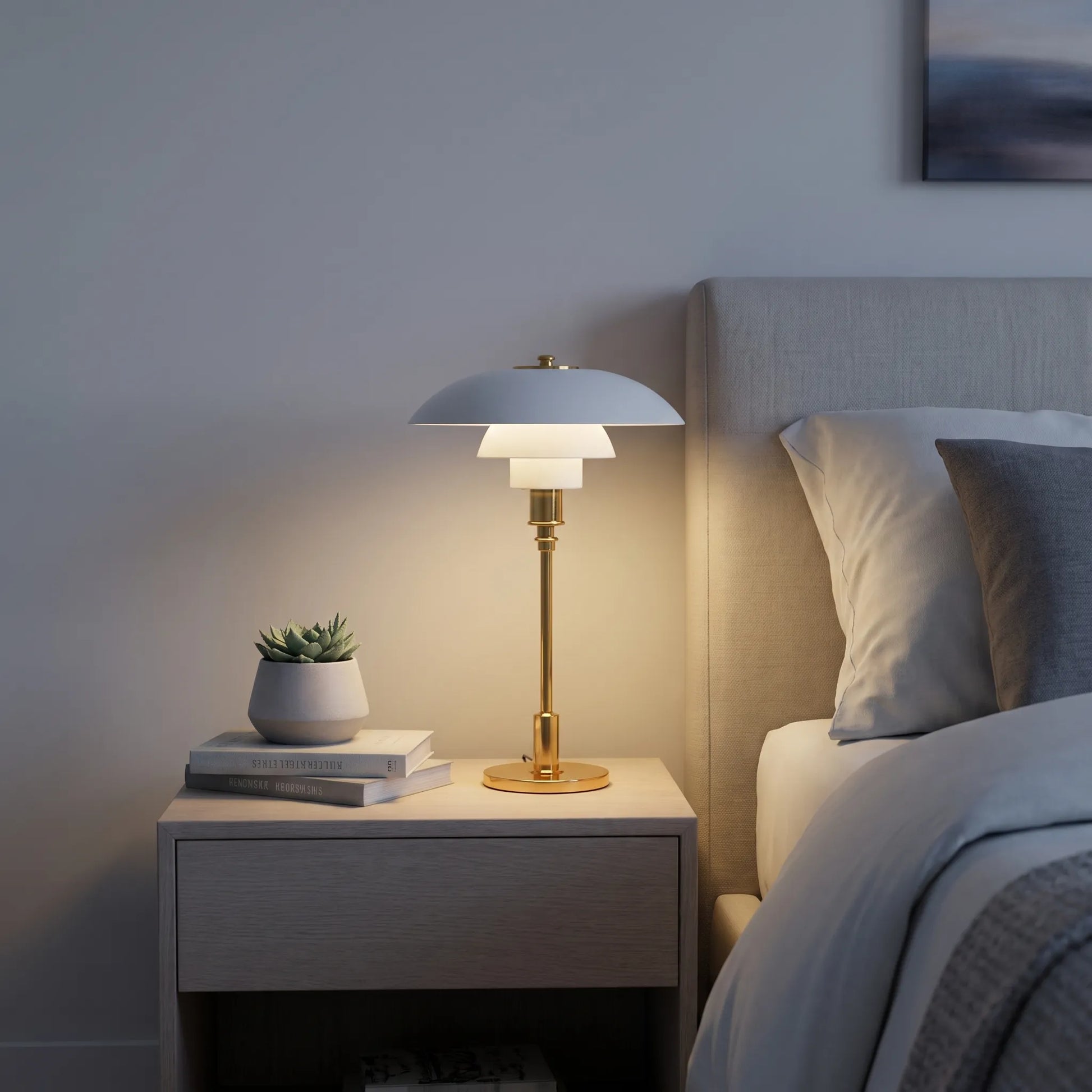 LuminaDesk - Minimalist Modern Table Lamp