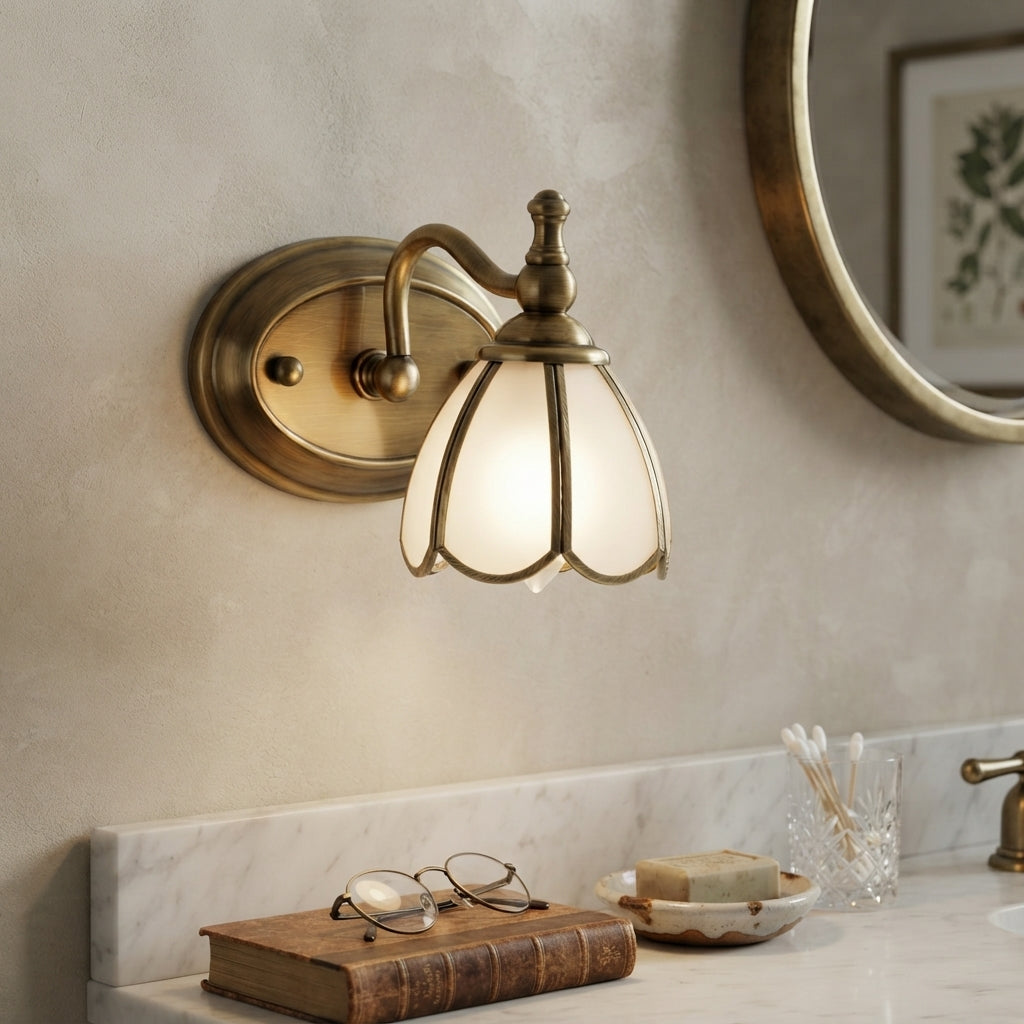 Luminaur - Scalloped Vanity Light1
