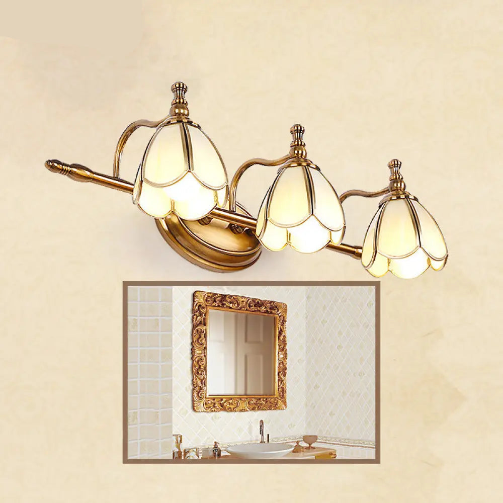 Luminaur - Scalloped Vanity Light