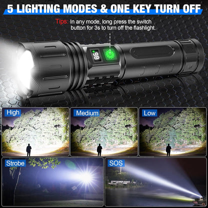 Lumivolt - Tactical Rechargeable Torch