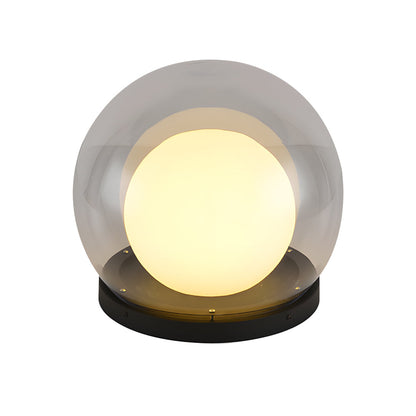 Lunoris - Outdoor Decorative Globe Pillar Light