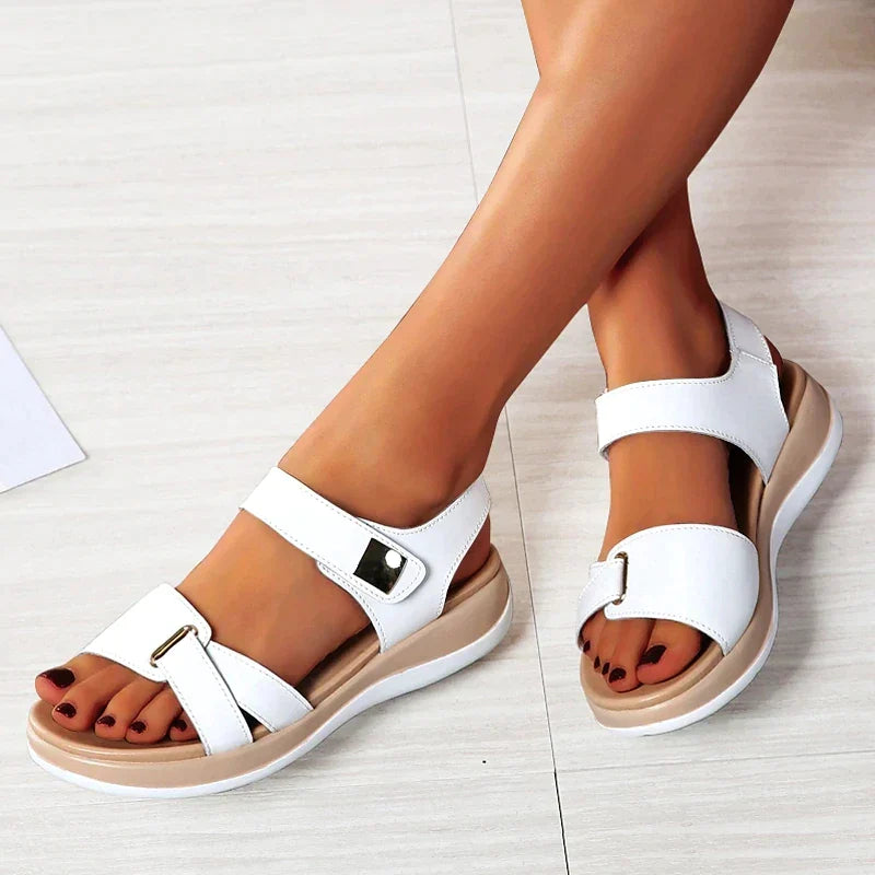 LuxeStep | Elegant Orthopaedic Wedge Sandals1
