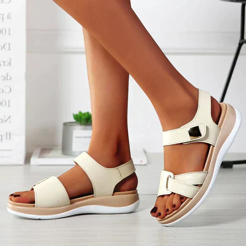 LuxeStep | Elegant Orthopaedic Wedge Sandals2