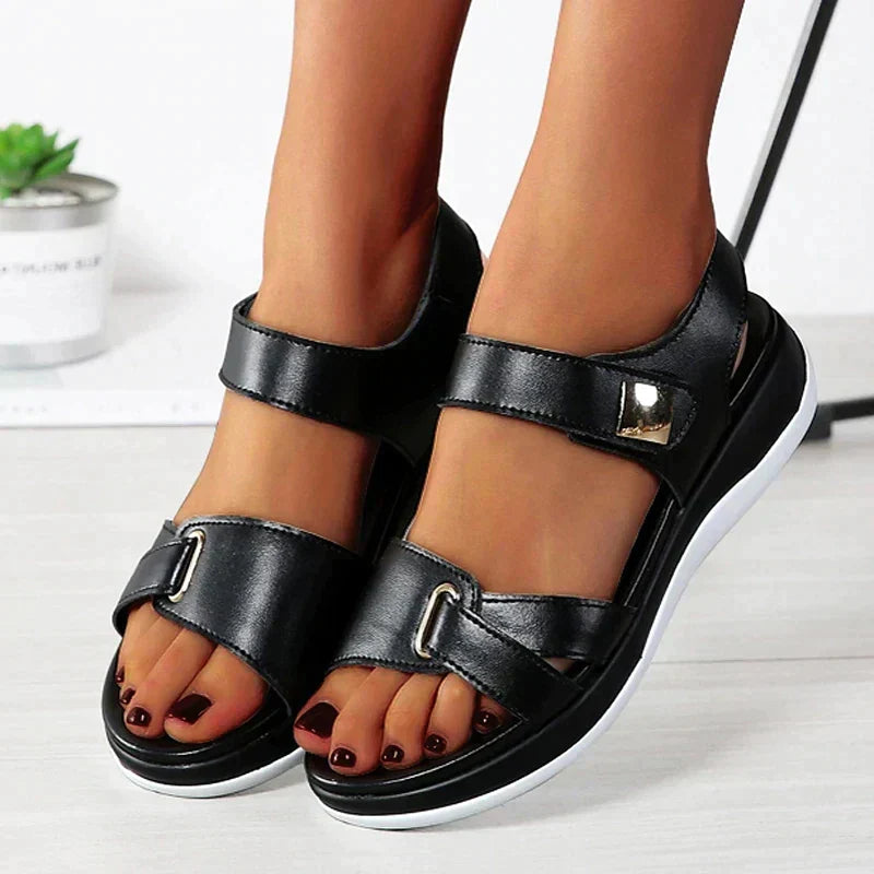 LuxeStep | Elegant Orthopaedic Wedge Sandals3