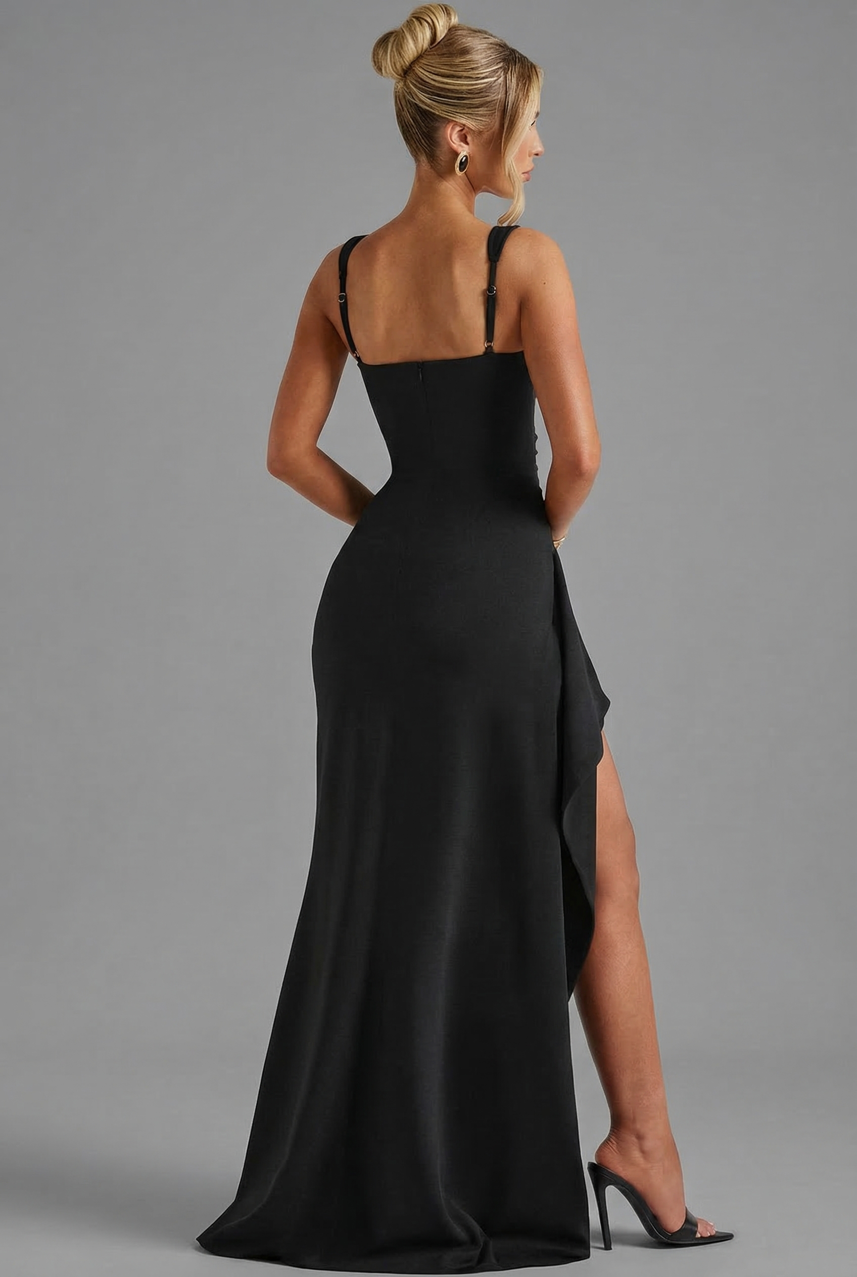 Lyddia - Structured Bodycon Maxi Dress