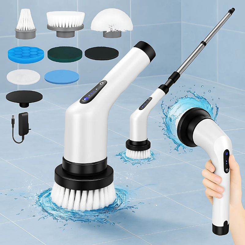 PowerBurst | Cordless 360° Cleaning Brush with Telescopic Handle