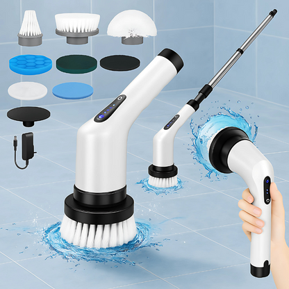 PowerBurst | Cordless 360° Cleaning Brush with Telescopic Handle