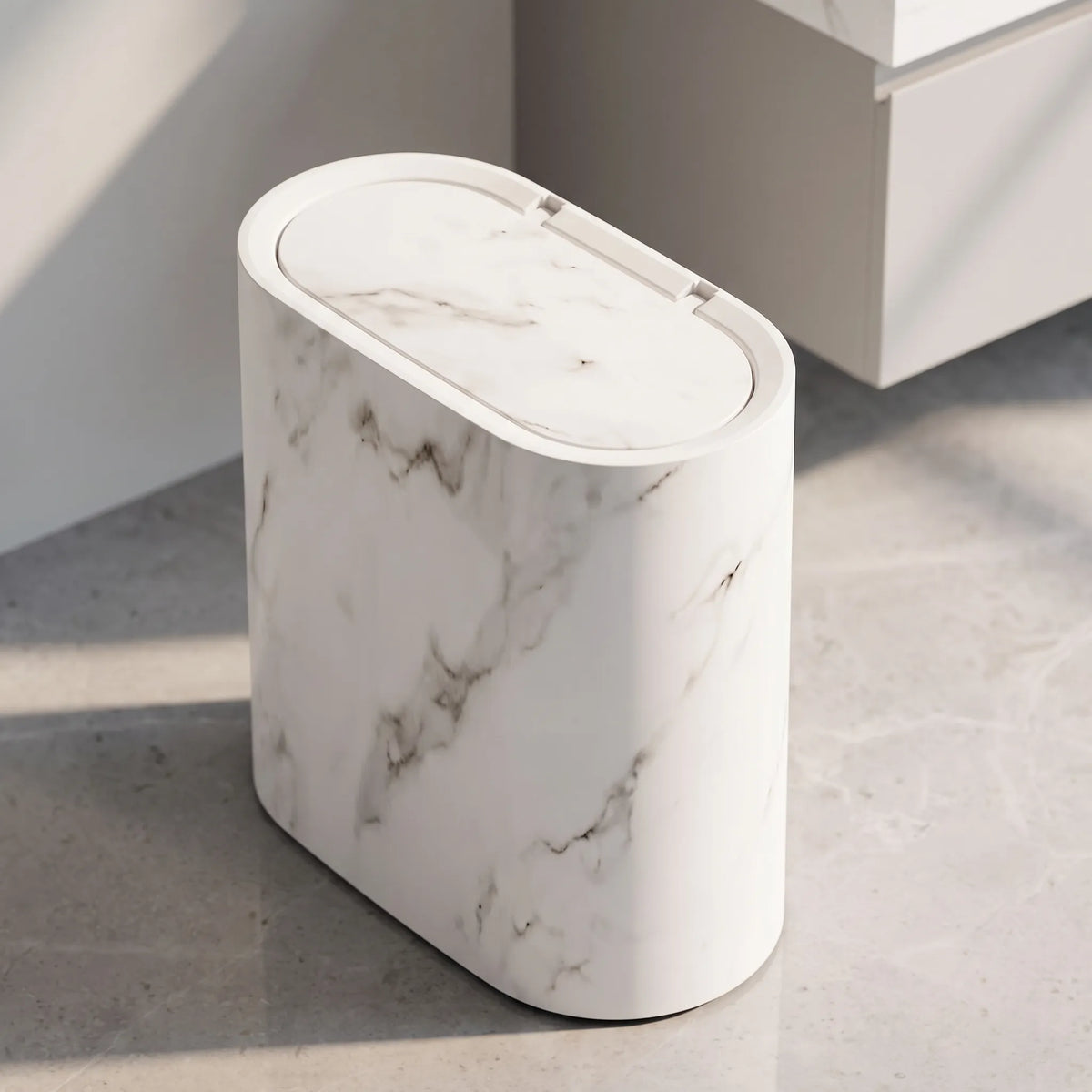 Marbrex - Slim Bathroom Bin