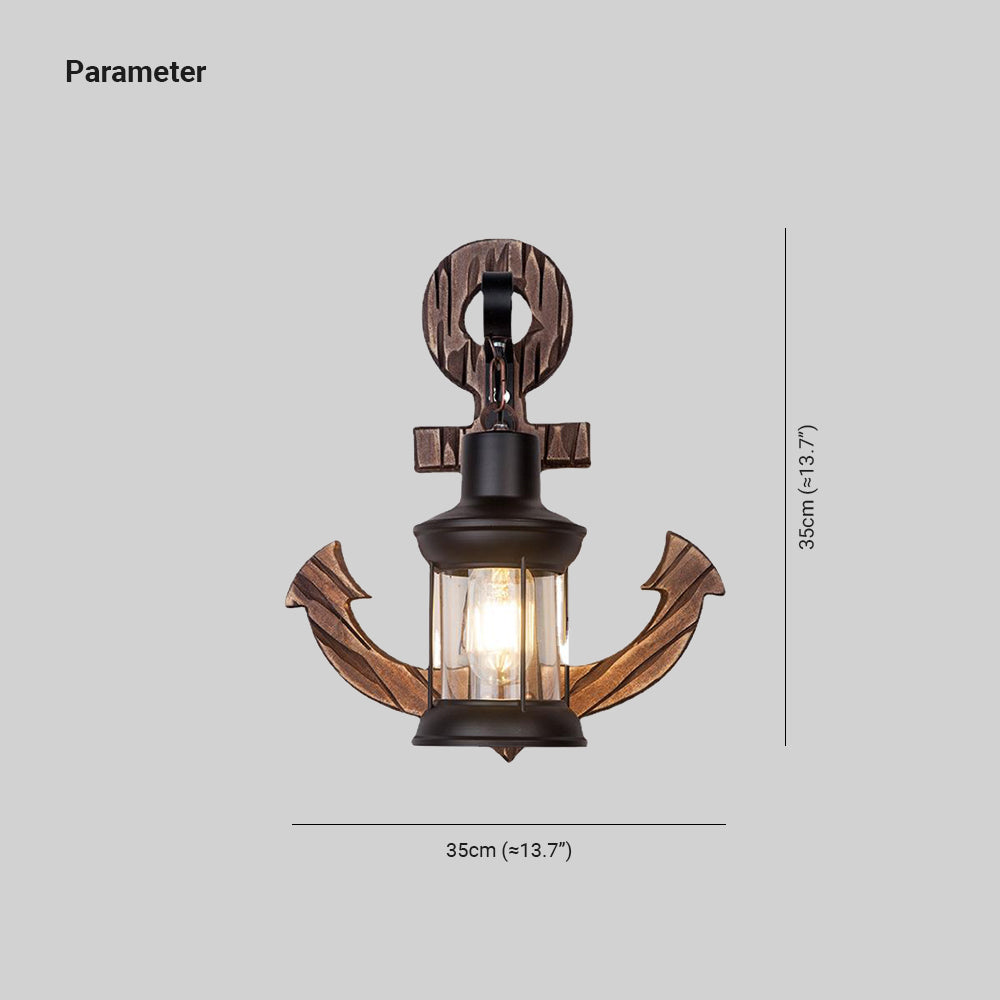 MarineGlow | Wood Anchor LED Lamp11