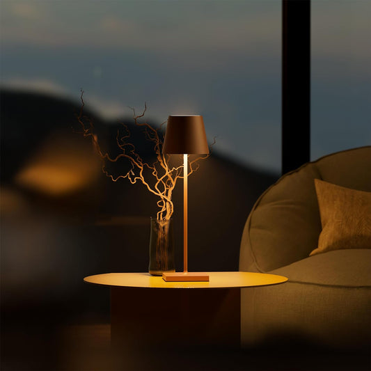 GlowZen | Adjustable & USB-C Rechargeable Table Lamp