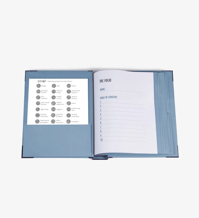 Memofold - Expandable Family Document Organiser Folder