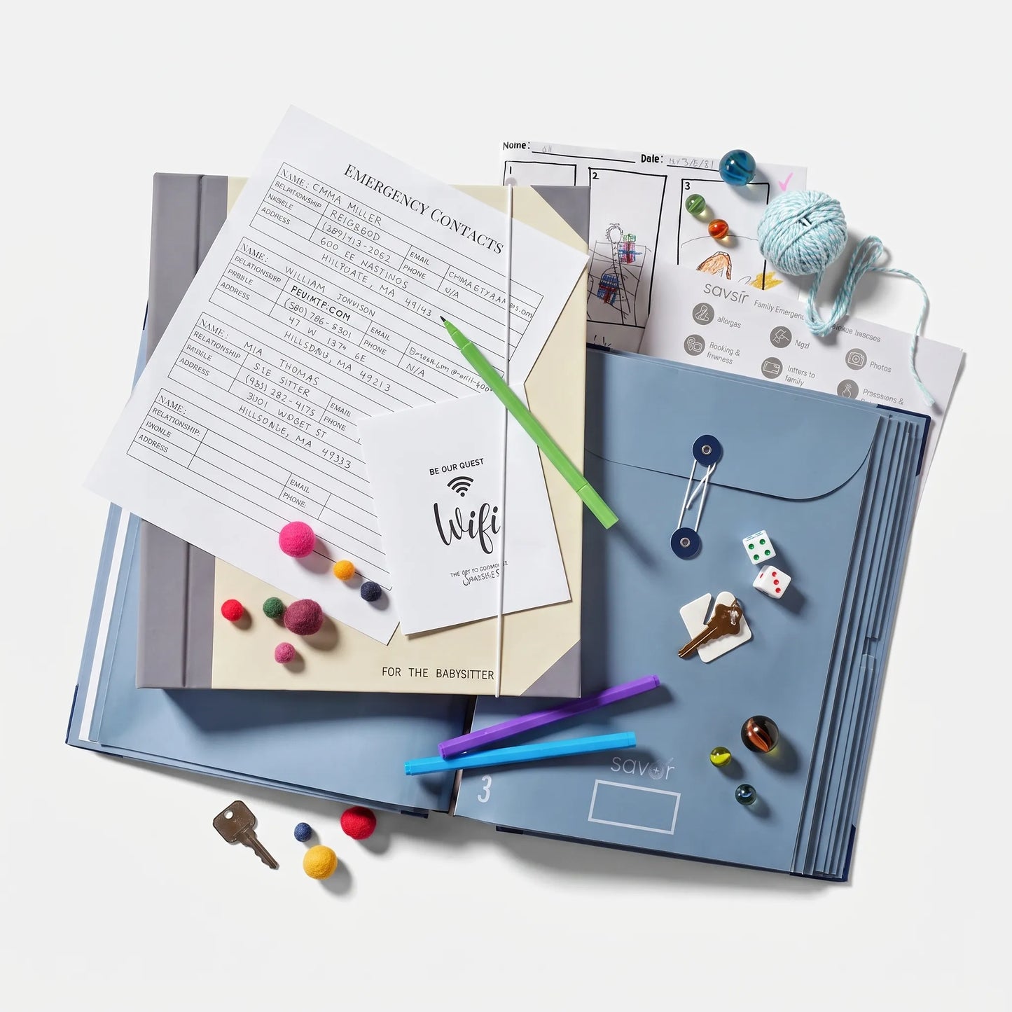 Memofold - Expandable Family Document Organiser Folder
