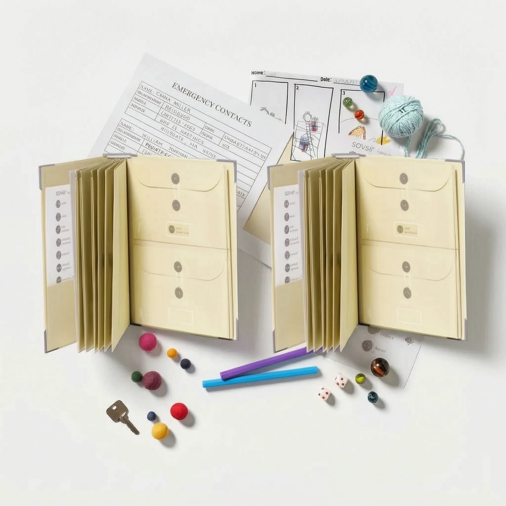 Memofold - Expandable Family Document Organiser Folder