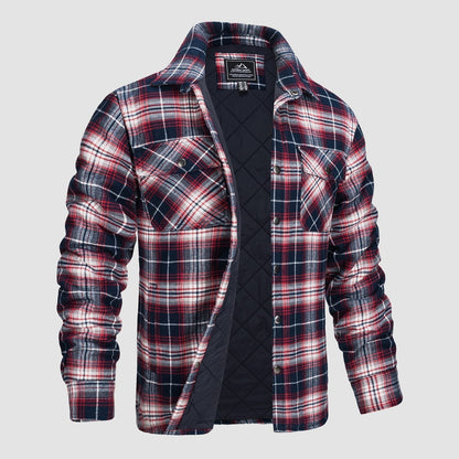 Variant image for Lucien | Men's Flannel Shirt – Timeless Rugged Elegance-21