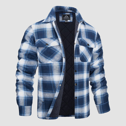 Variant image for Lucien | Men's Flannel Shirt – Timeless Rugged Elegance-26