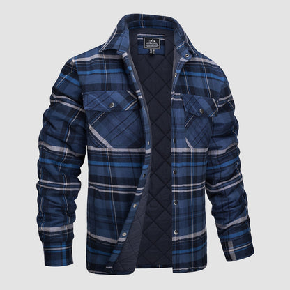 Variant image for Lucien | Men's Flannel Shirt – Timeless Rugged Elegance-6