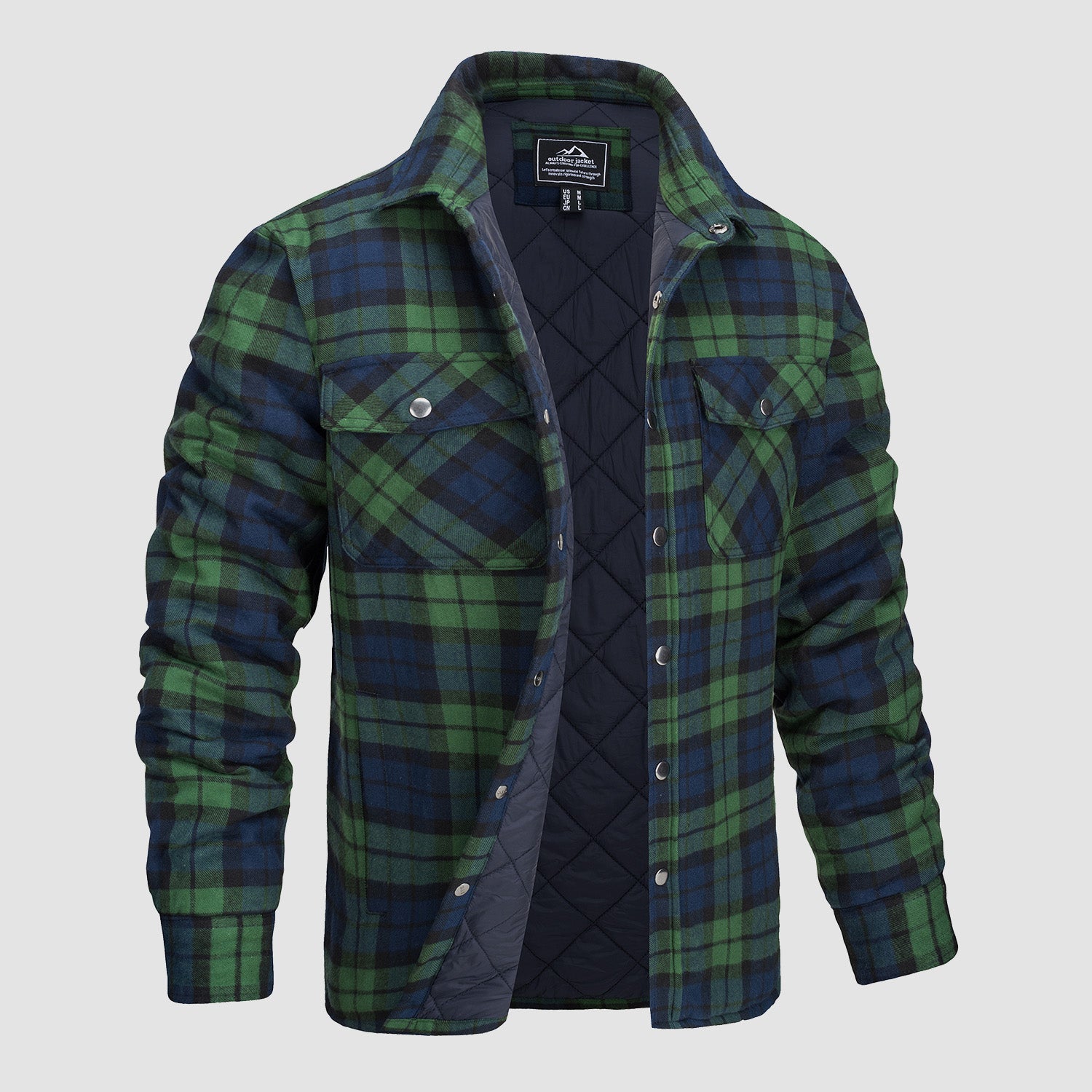 Variant image for Lucien | Men's Flannel Shirt – Timeless Rugged Elegance-31