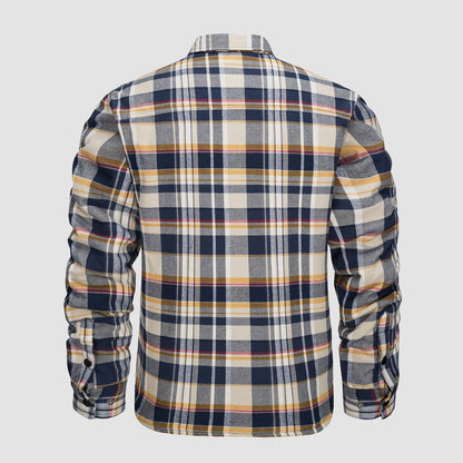 Lucien | Men's Flannel Shirt – Timeless Rugged Elegance-3