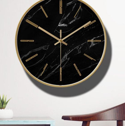 MidnightClock | Modern Marmur Wall1