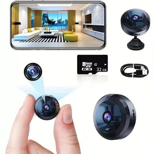 HomeWatch | Magnetic Mini Surveillance Camera with App Control