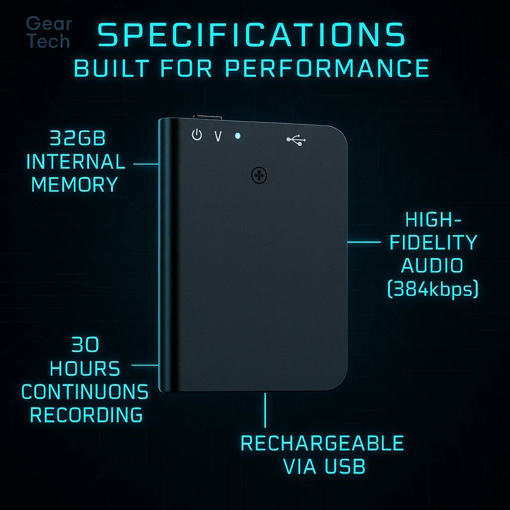 Minuvox - Ultra Slim Portable Recorder