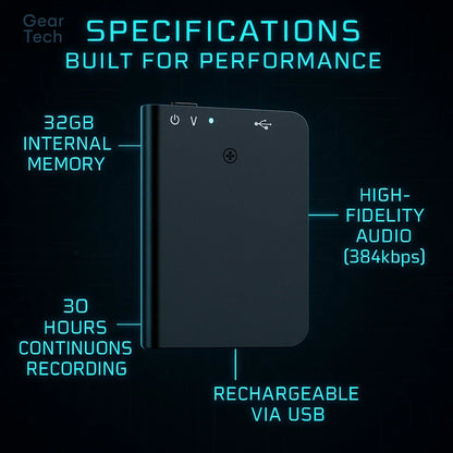Minuvox - Ultra Slim Portable Recorder