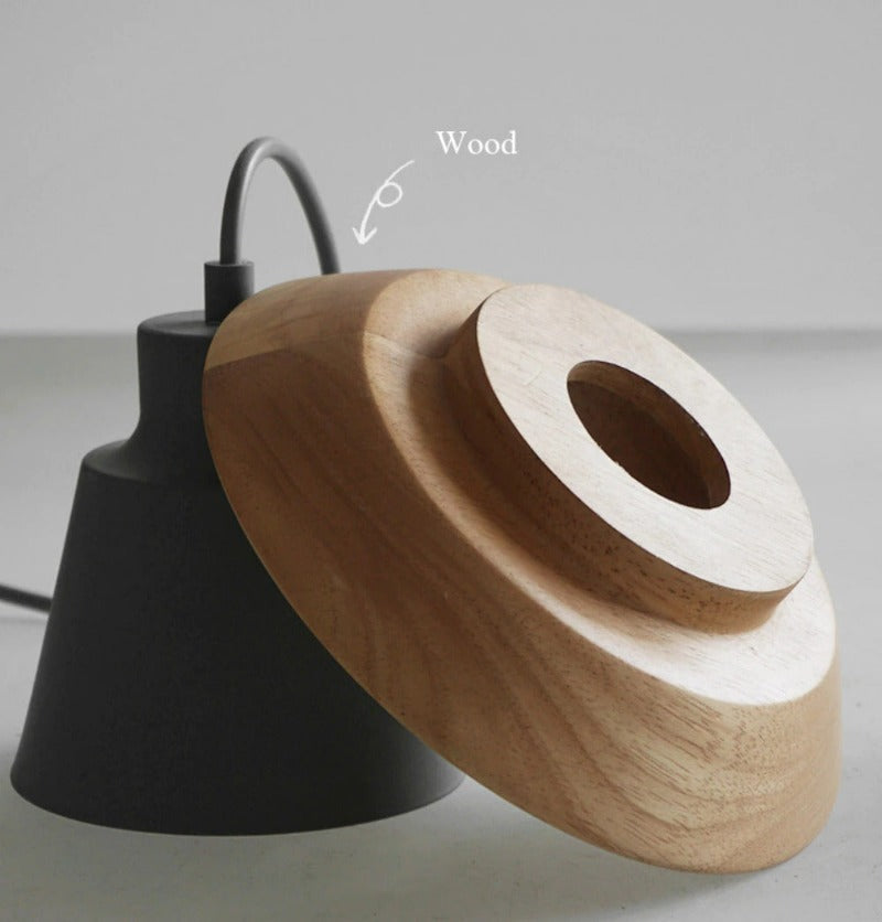 PineDrop | Modern Nordic Wooden Pendant Light