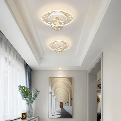 LumenAura | Stylish Veranda Chandelier with LED