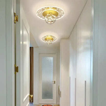 LumenAura | Stylish Veranda Chandelier with LED
