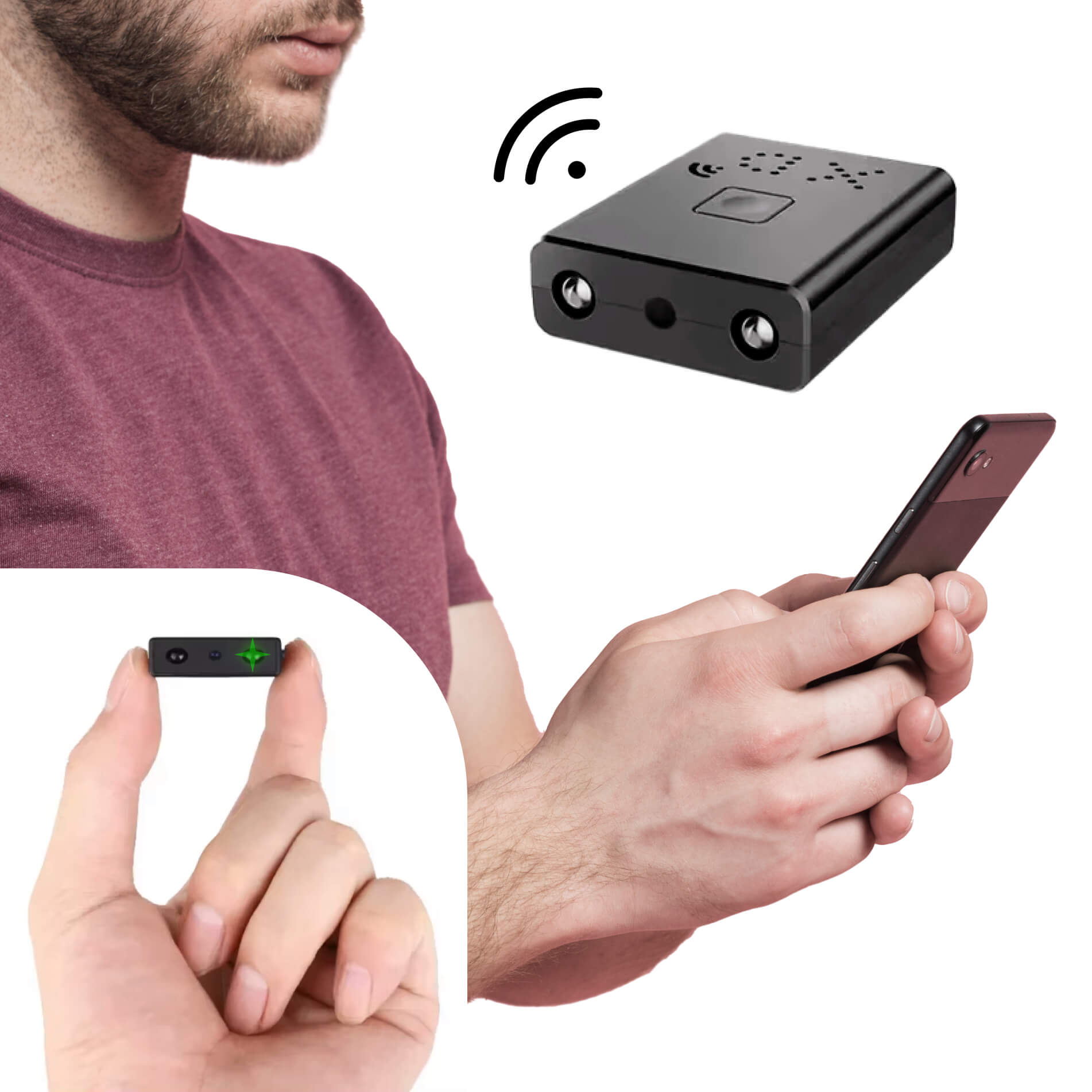 Nanoptic - Compact Wireless Video Camera