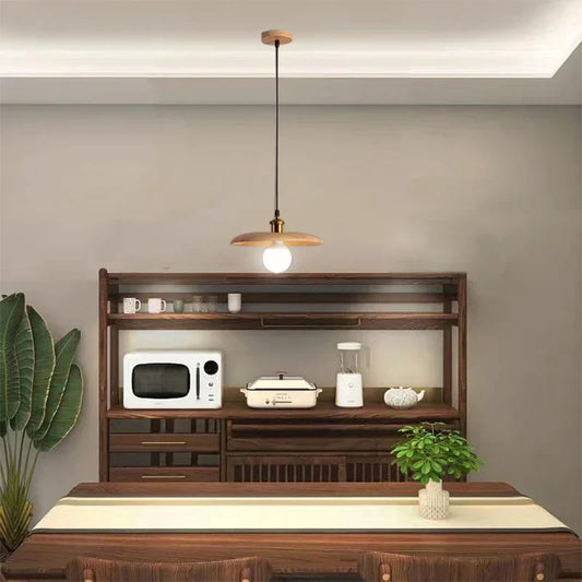 ScandiGleam | Premium Wood Pendant Lamp