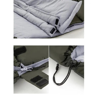 FrostWrap | Ultralight Outdoor Sleeping Bag for Cold Nights
