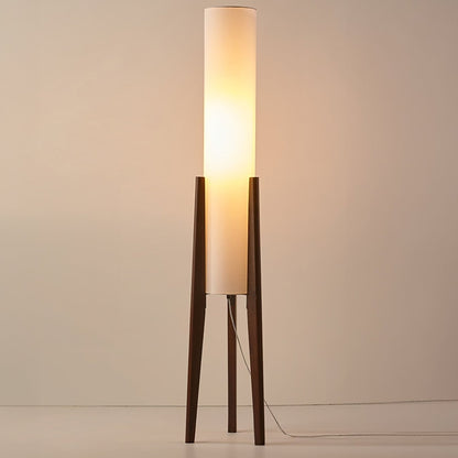 ArborLuxe | Walnut Floor Lamp Solid Wood Art Lamp