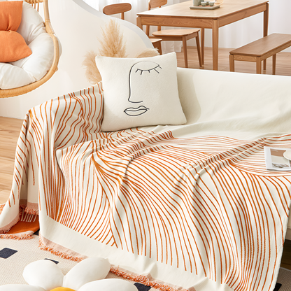 Ondata - Abstract Patterned Sofa Throw