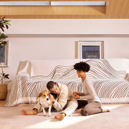 Ondata - Abstract Patterned Sofa Throw