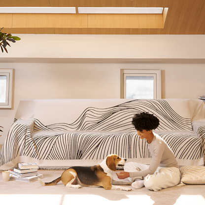 Ondata - Abstract Patterned Sofa Throw