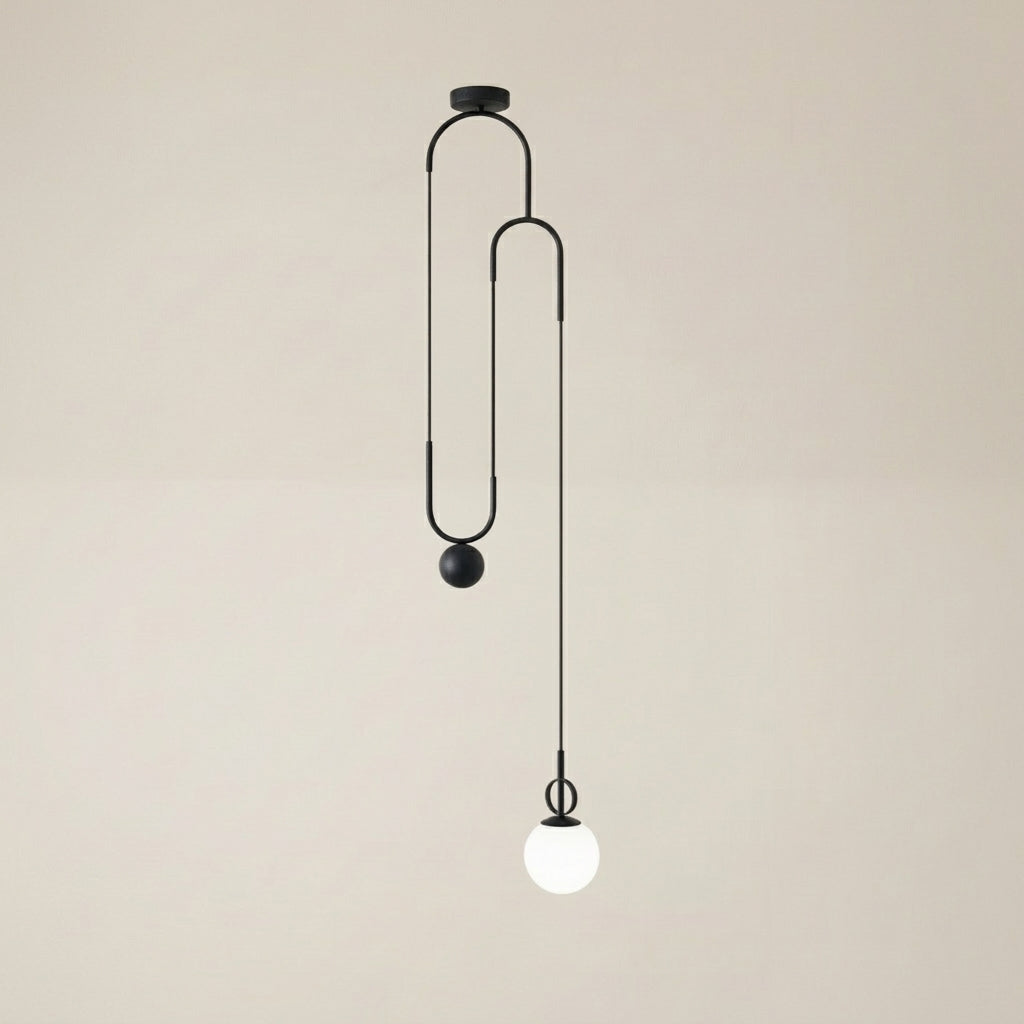Orbalis - Adjustable Counterweight Globe Pendant Light2