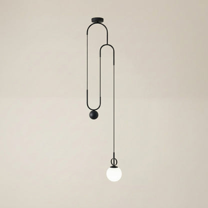Orbalis - Adjustable Counterweight Globe Pendant Light2