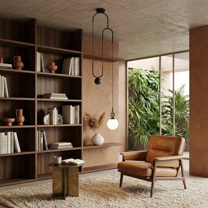 Orbalis - Adjustable Counterweight Globe Pendant Light3