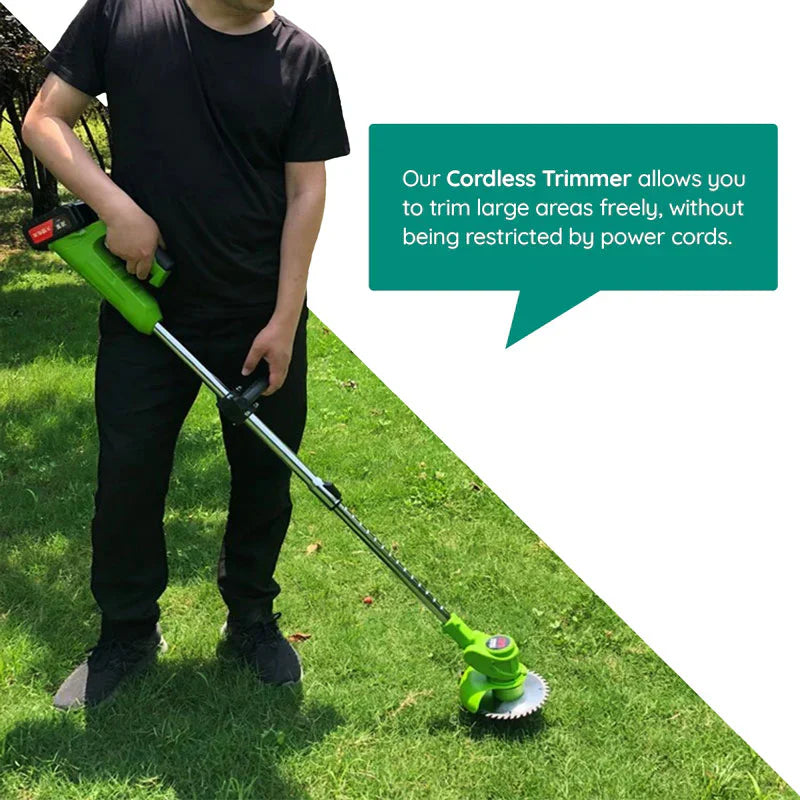 LawnPro | Adjustable Electric Trimmer with 18,000 RPM Motor