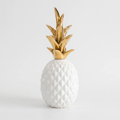 Pinetro - Textured Two-Tone Decorative Ornament