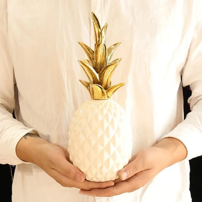 Pinetro - Textured Two-Tone Decorative Ornament