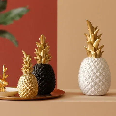 Pinetro - Textured Two-Tone Decorative Ornament